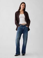 Gap Brown Denim Big Shirt - Image 4 of 5