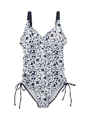 Regatta Blue/White Womens Alinae Costume Swimsuit - Image 6 of 9