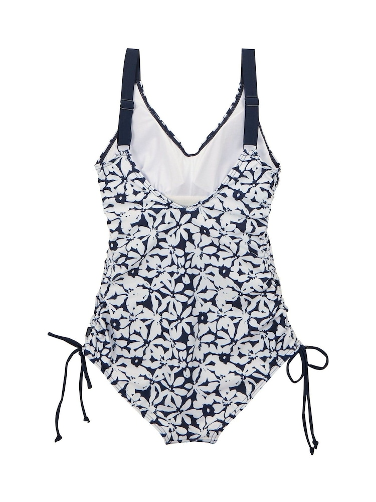 Blauw/wit - Regatta Alinae badpak voor dames - Image 7 of 9