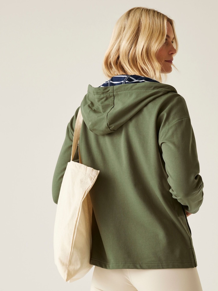 Regatta Green Womens Bayletta Full Zip Hoodie - Image 2 of 7