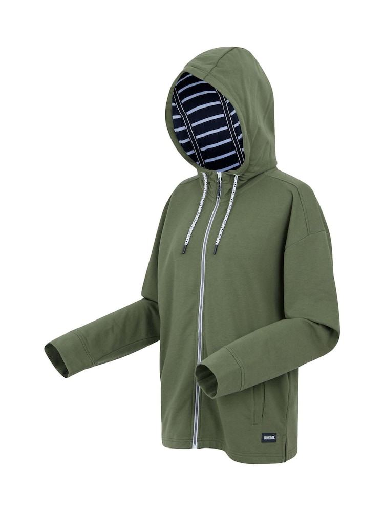 Regatta Green Womens Bayletta Full Zip Hoodie - Image 7 of 7