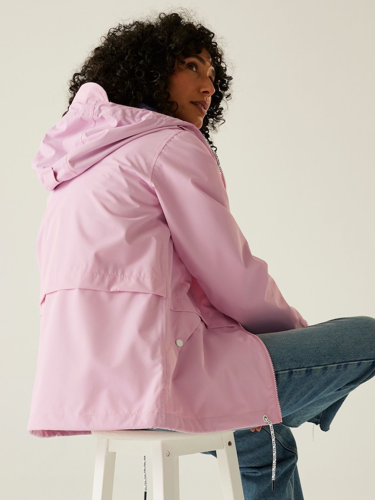 Regatta Light Pink Womens Bayletta II Waterproof Jacket - Image 2 of 9 Regatta Light Pink Womens Bayletta II Waterproof Jacket - Image 2 of 9