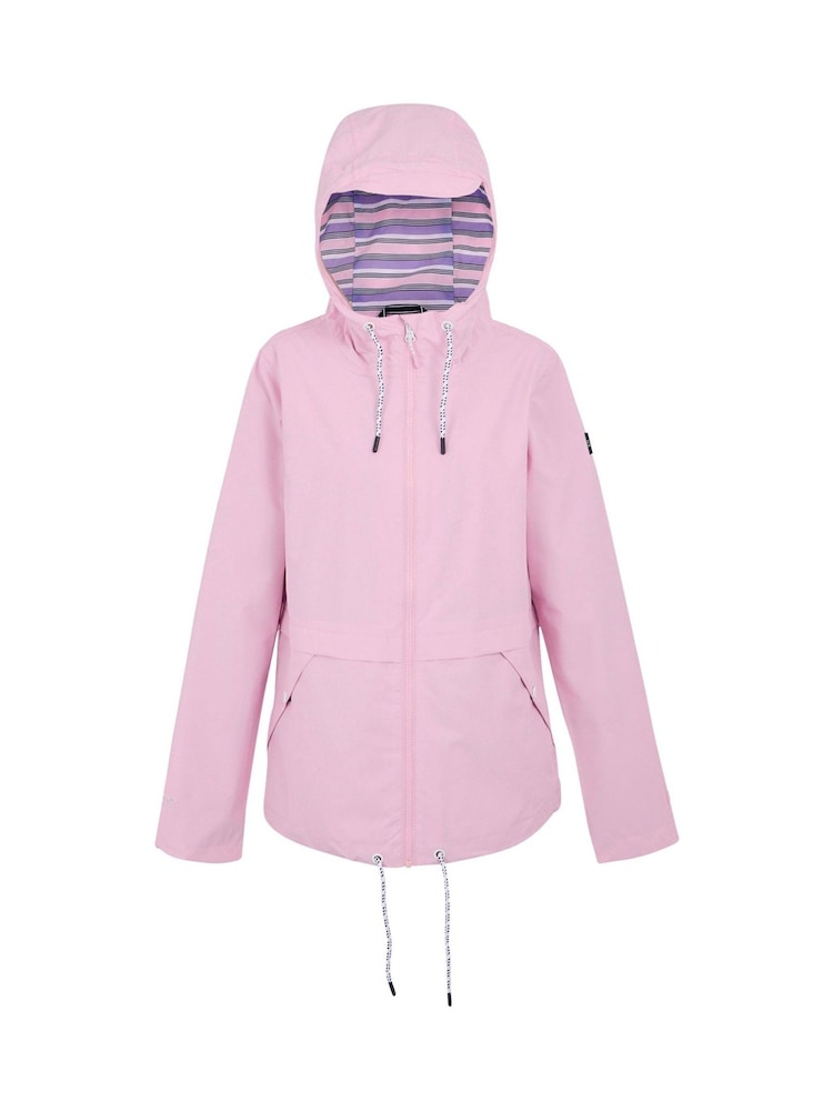 Regatta Light Pink Womens Bayletta II Waterproof Jacket - Image 8 of 10