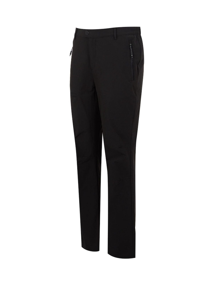 Regatta Black Highton Water Repellent Walking Trousers - Image 5 of 7