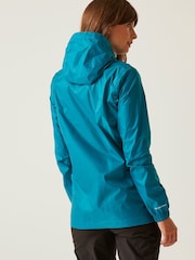 Regatta Blue Womens Waterproof Pack It Jacket III - Image 3 of 9