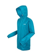 Regatta Blue Womens Waterproof Pack It Jacket III - Image 8 of 9