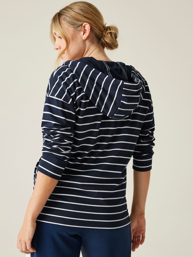 Azul oscuro - Regatta Womens Bayletta Full Zip Hoodie - Imagen 2 de 8 Azul oscuro - Regatta Womens Bayletta Full Zip Hoodie - Imagen 2 de 8