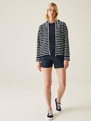 Regatta Dark Blue Womens Bayletta Full Zip Hoodie - Image 4 of 9