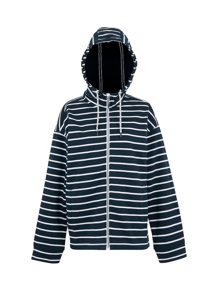 Regatta Dark Blue Womens Bayletta Full Zip Hoodie - Image 6 of 8