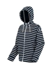Regatta Dark Blue Womens Bayletta Full Zip Hoodie - Image 9 of 9