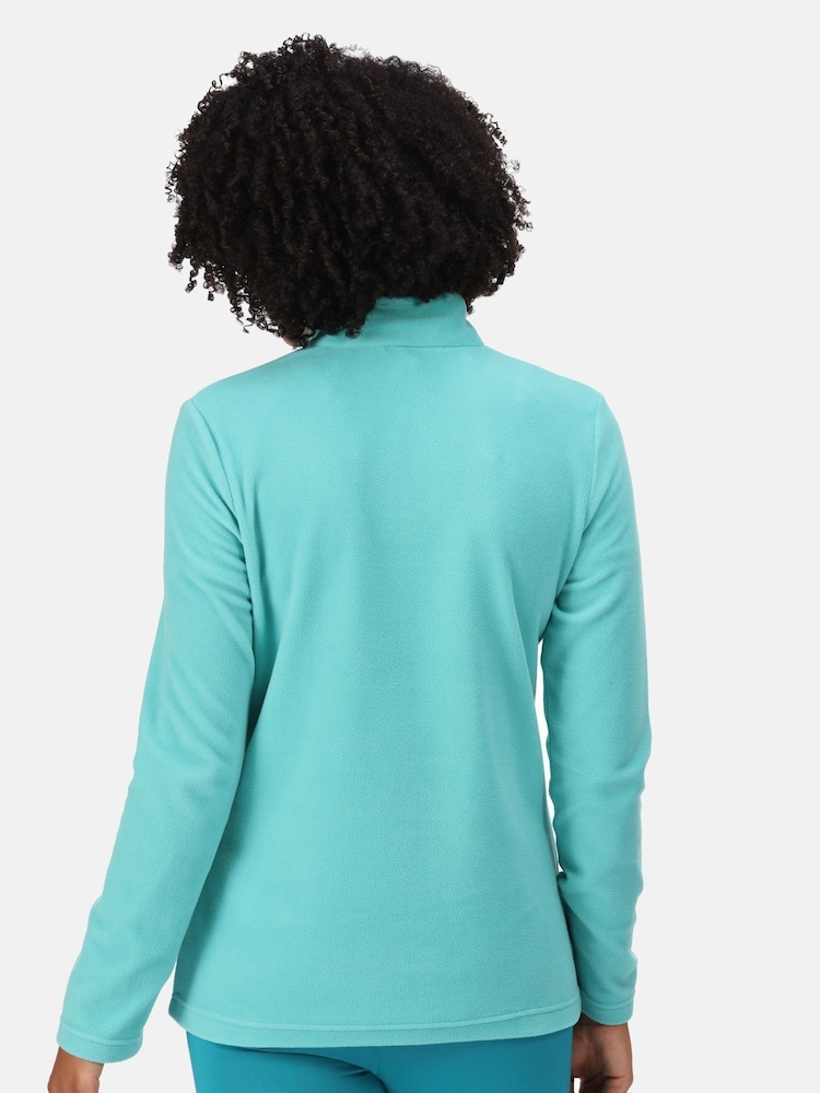 Regatta Blue Ground Womens Sweetheart Lightweight Half-Zip Fleece - Image 3 of 6