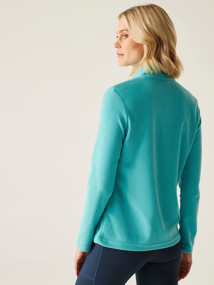 Regatta Blue Ground Sweethart Zip Neck Fleece - Image 2 of 6 Regatta Blue Ground Sweethart Zip Neck Fleece - Image 2 of 6