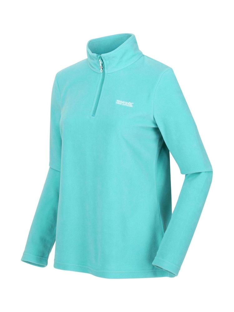 Regatta Blue Ground Womens Sweetheart Lightweight Half-Zip Fleece - Image 5 of 6
