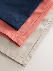 Red/Blue Regular Fit Pull-On Shorts 3 Pack (3-16yrs) - Image 8 of 8