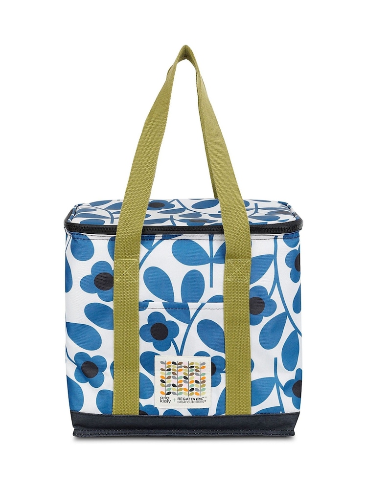 Regatta Blue Orla Kiely 12L Cool Bag - Image 1 of 1