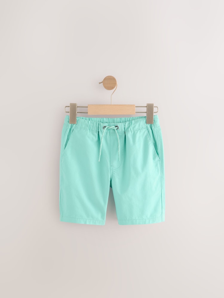Verde azulado/cobalto/negro - Pantalones cortos sin cierres (3-16 años) - Imagen 2 de 7 Verde azulado/cobalto/negro - Pantalones cortos sin cierres (3-16 años) - Imagen 2 de 7