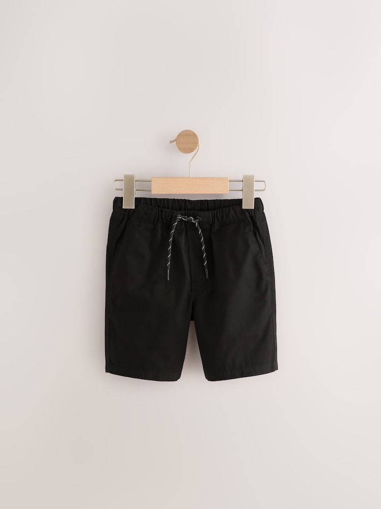 Teal/Cobalt/Black 3 Pack Pull-On Shorts (3-16yrs) - Image 3 of 7
