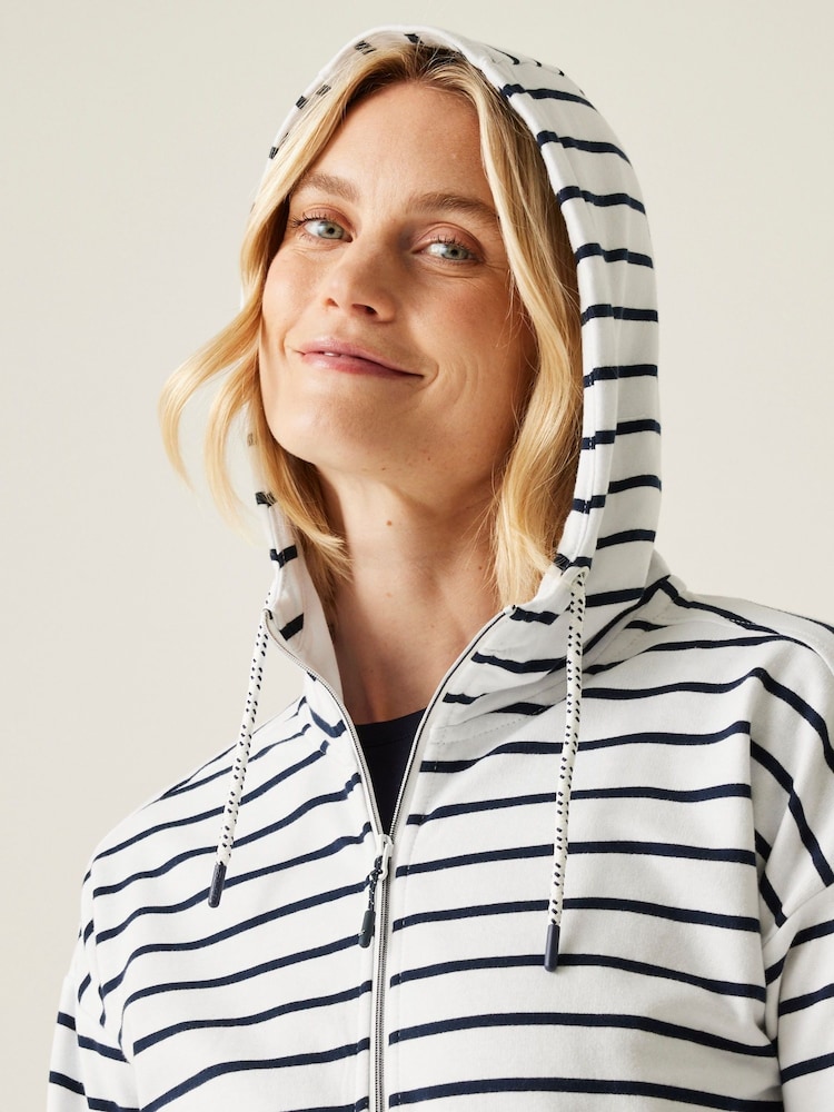 Regatta White Womens Bayletta Full Zip Hoodie - Image 5 of 8