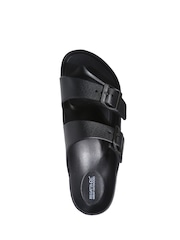 Regatta Black Womens Brooklyn Slip-Ons Sandals - Image 4 of 6