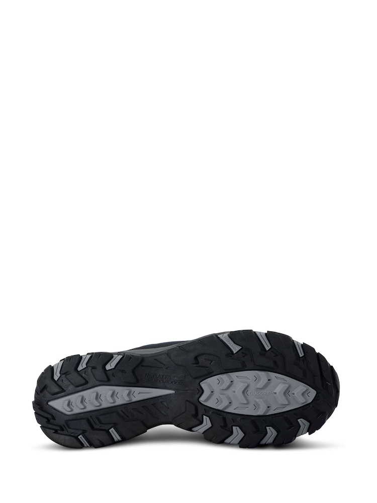 Regatta Blue Mens Holcombe III Mid Waterproof Walking Boots - Image 6 of 6