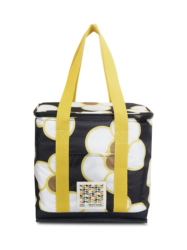 Regatta Yellow Orla Kiely 12L Cool Bag - Image 1 of 1