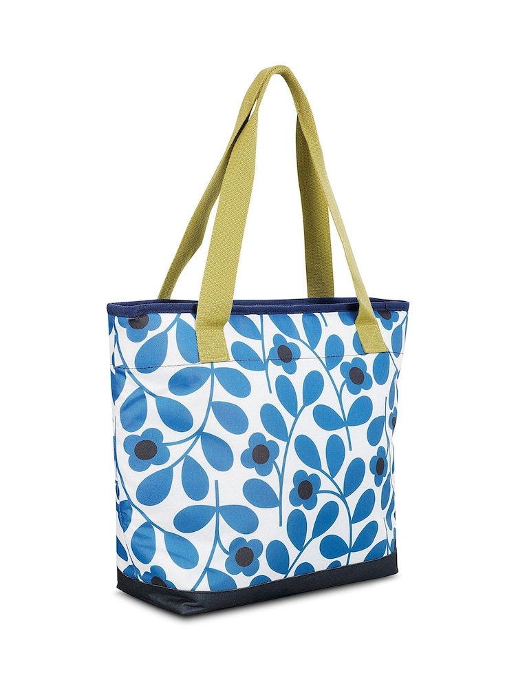 Regatta Blue Orla Kiely Coolbag Tote Bag - Image 2 of 5