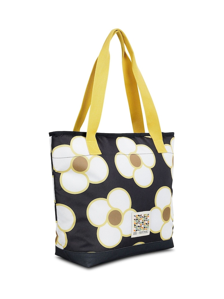Regatta Yellow Orla Kiely Coolbag Tote Bag - Image 1 of 1