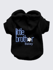 Personalised Little Brother 100% Cotton Hoodie by RUFF - Image 2 of 5