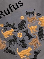 Personalised 100% Cotton Cat Heart Toy Tub by RUFF - Image 3 of 3