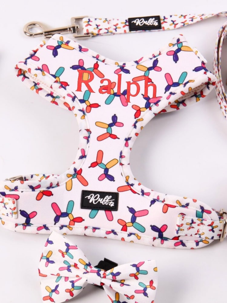 Personalised Bear Hugs Adjustable Harness by RUFF - Image 2 of 3