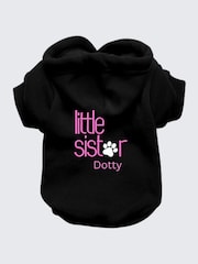 Personalised Little Sister Dog 100% Cotton Hoodie by RUFF - Image 2 of 5