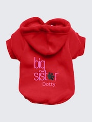 Personalised Big Sister Dog 100% Cotton Hoodie by RUFF - Image 2 of 5