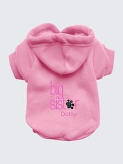 Personalised Big Sister Dog 100% Cotton Hoodie by RUFF - Image 2 of 4