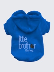 Personalised Little Brother 100% Cotton Hoodie by RUFF - Image 2 of 5