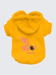 Personalised Big Sister Dog 100% Cotton Hoodie by RUFF - Image 2 of 5