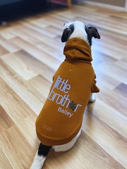 Personalised Little Brother 100% Cotton Hoodie by RUFF - Image 1 of 5
