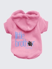 Personalised Little Brother 100% Cotton Hoodie by RUFF - Image 2 of 4