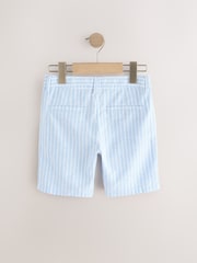 Light Blue Stripe Chino Shorts (3-16yrs) - Image 2 of 4