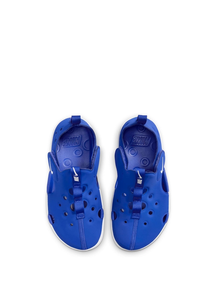 Game Royal Blue - סנדלים לילדים ונוער דגם Sunray Protect של Nike - Image 7 of 12