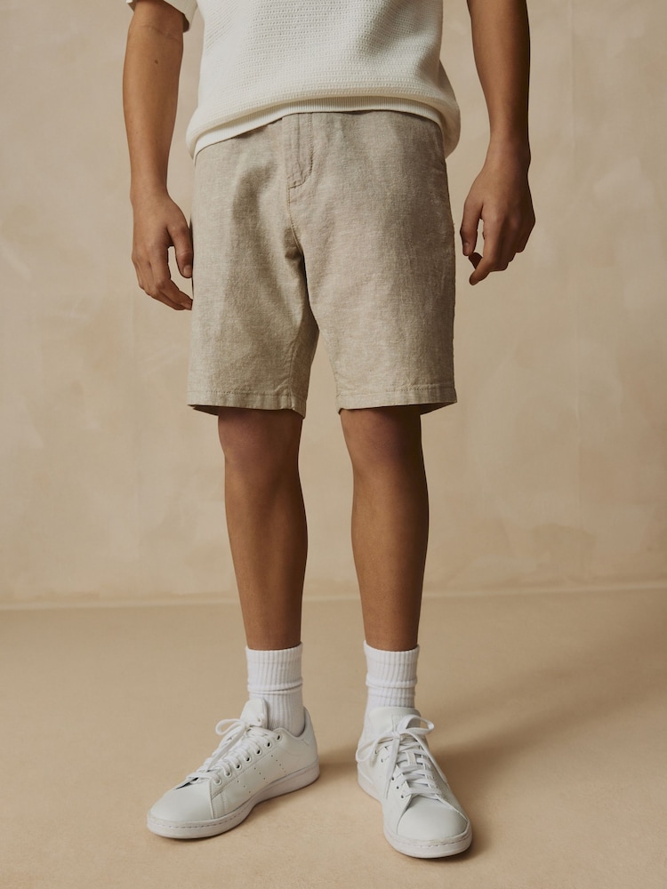 Neutral Chino Shorts (3-16yrs) - Image 1 of 8
