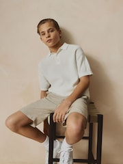 Neutral Chino Shorts (3-16yrs) - Image 2 of 8