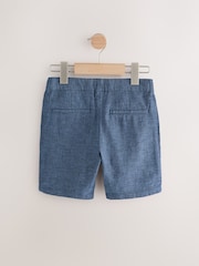 Dark Blue Chino Shorts (3-16yrs) - Image 2 of 4