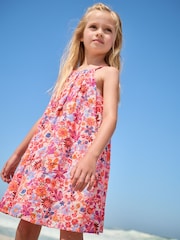 Multi Floral Print Broderie Sundress (3-16yrs) - Image 5 of 8