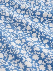 Blue Ditsy Frill Summer Dress (3-16yrs) - Image 8 of 8