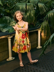 Kew Gardens Floral Print Summer Dress (3-16yrs) - Image 2 of 9