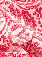 Red Paisley Frill Summer Dress (3-16yrs) - Image 7 of 8