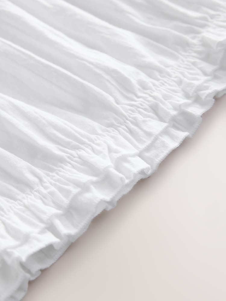 White 100% Cotton Camisole Top (3-16yrs) - Image 7 of 8