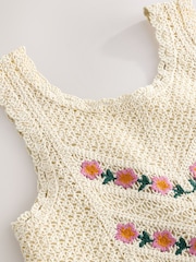 Ecru Crochet Top (3-16yrs) - Image 9 of 10