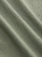 Khaki Green Short Sleeve Boxy Pocket Shirt - Image 7 of 7