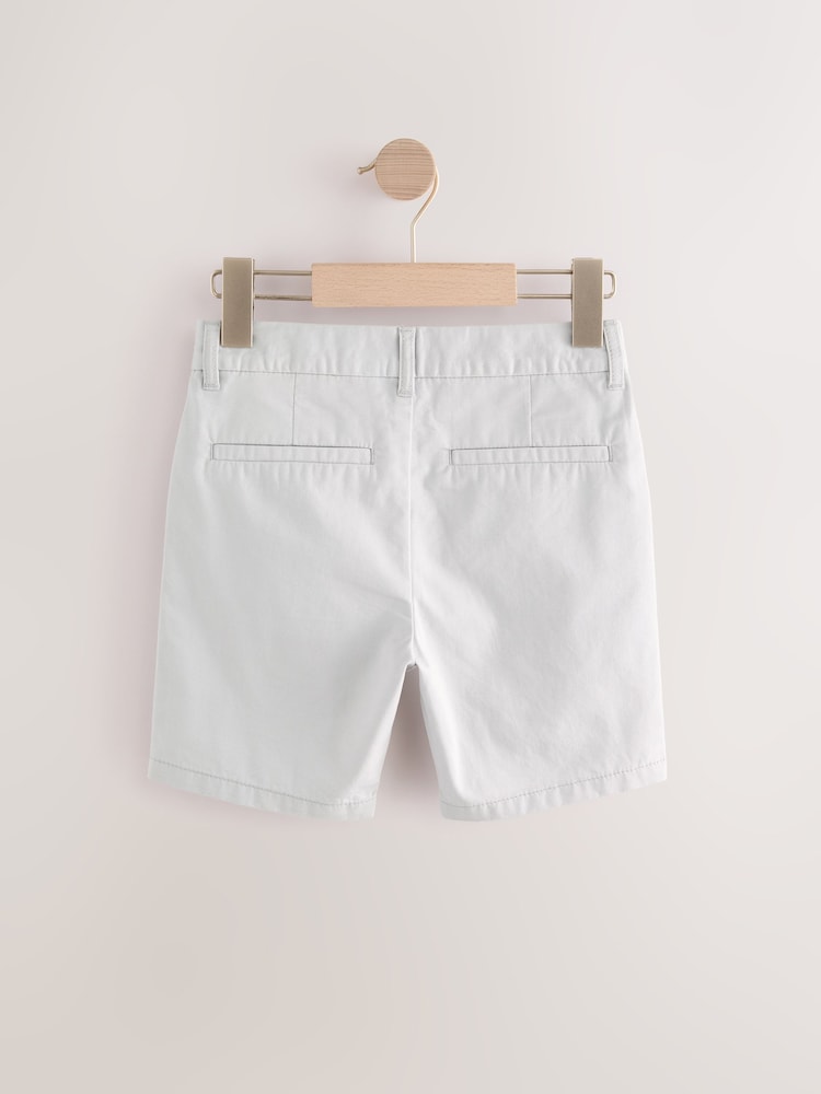 Gris clair/rose - Short Chino 2 Pack (3-16ans) - Image 4 of 6